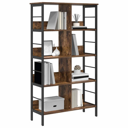 Libreria Rovere fumé 82 x 32 x 144,5 cm Legno multistrato | homemem39