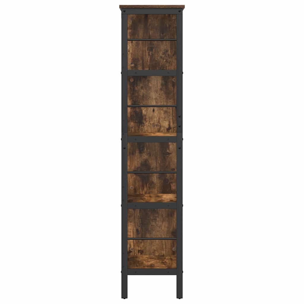 Libreria Rovere fumé 82 x 32 x 144,5 cm Legno multistrato | homemem39