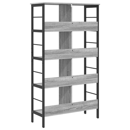 Libreria Grigio Sonoma 82 x 32 x 144,5 cm Legno multistrato | homemem39