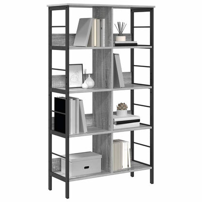 Libreria Grigio Sonoma 82 x 32 x 144,5 cm Legno multistrato | homemem39