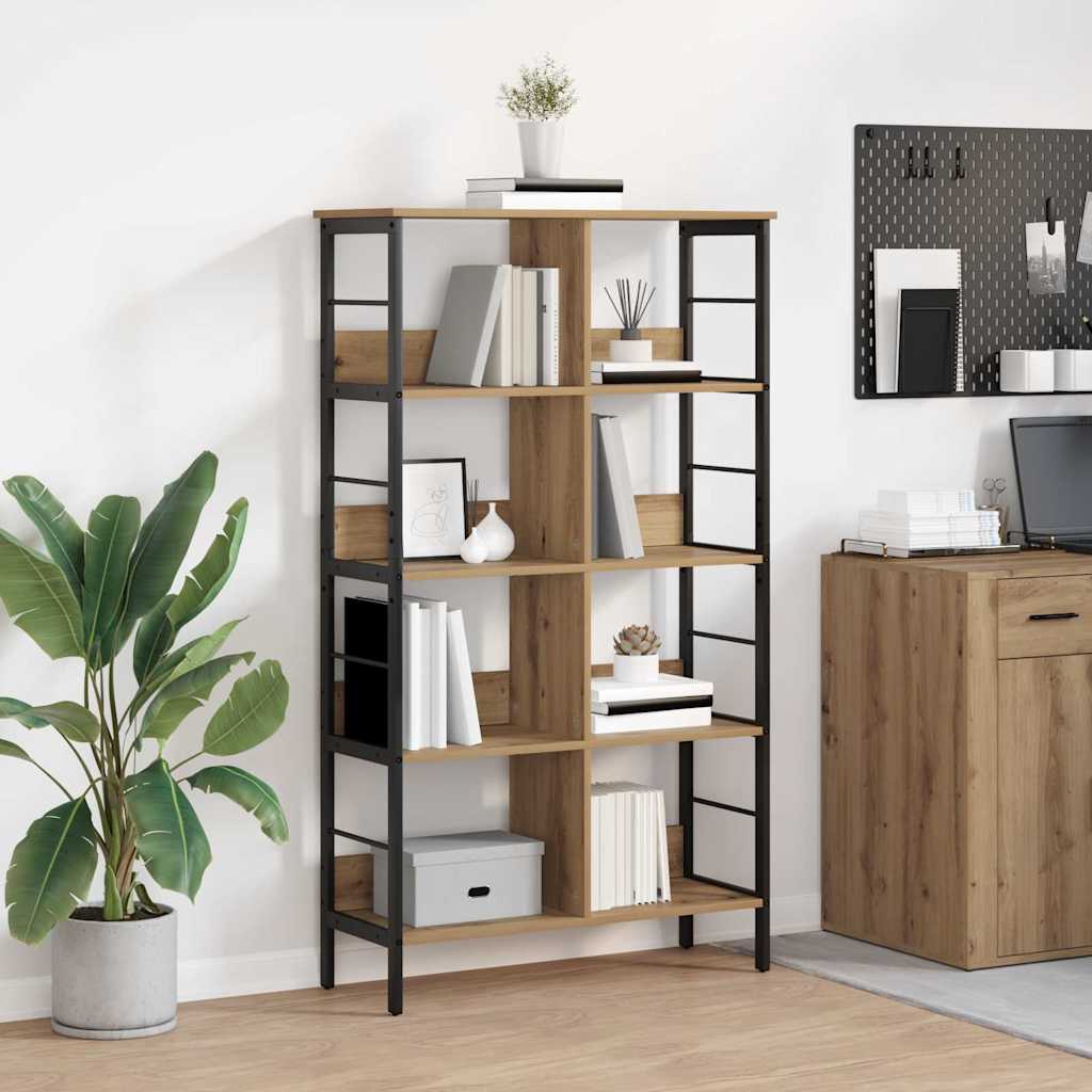 Libreria 8 livelli 82 x 32 x 144,5 cm Legno multistrato | homemem39