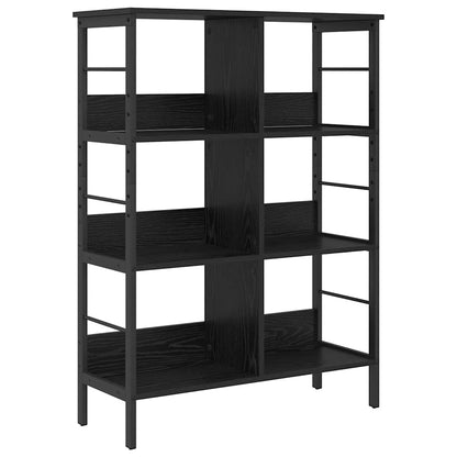 Libreria Rovere Nero 82 x 32 x 112 cm Legno multistrato | homemem39