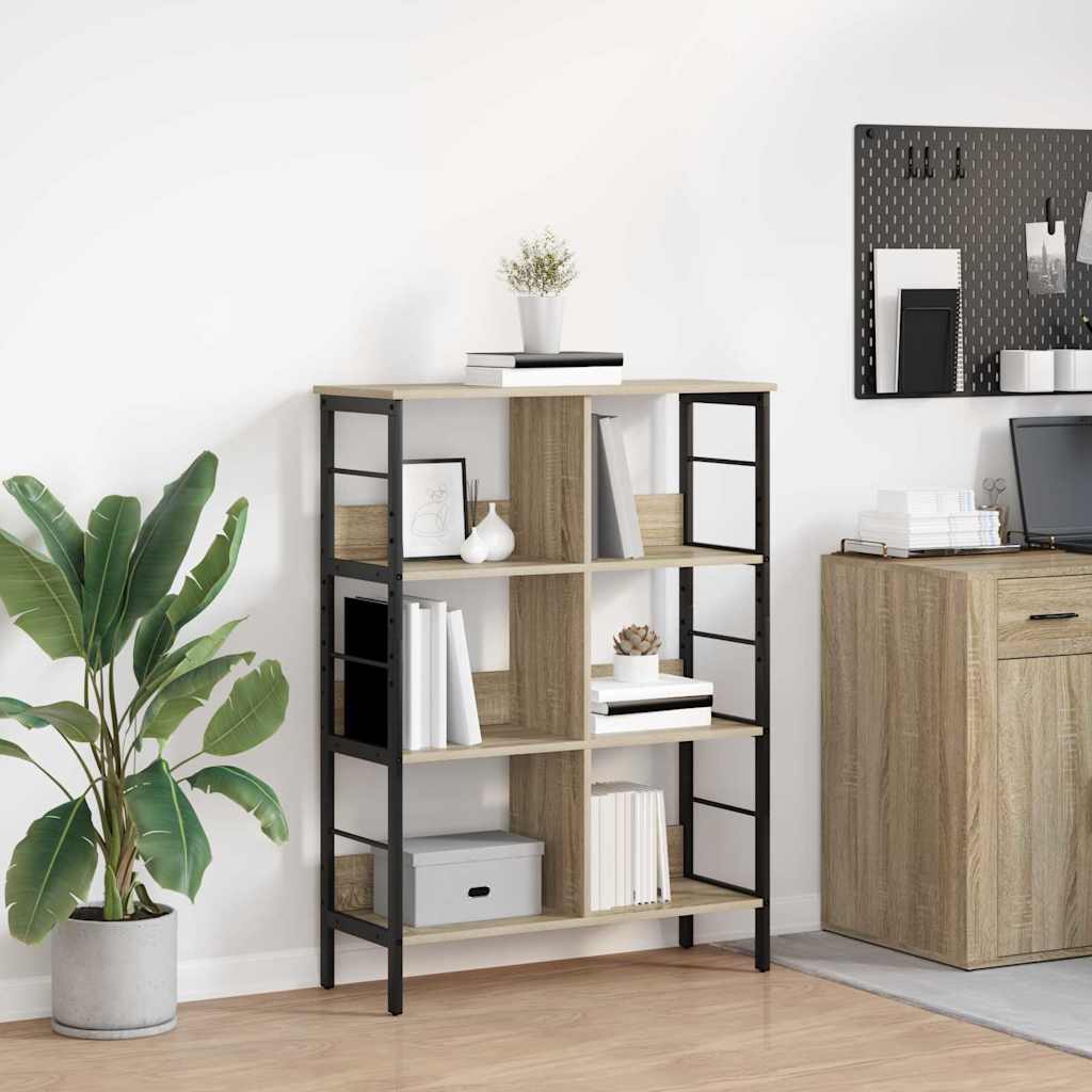 Libreria Rovere Sonoma 82 x 32 x 112 cm Legno multistrato | homemem39