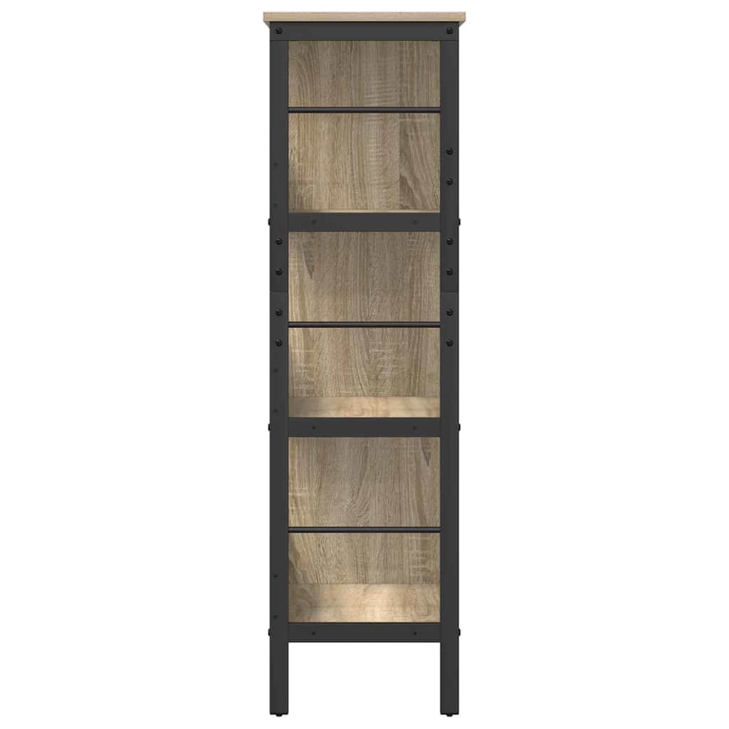 Libreria Rovere Sonoma 82 x 32 x 112 cm Legno multistrato | homemem39