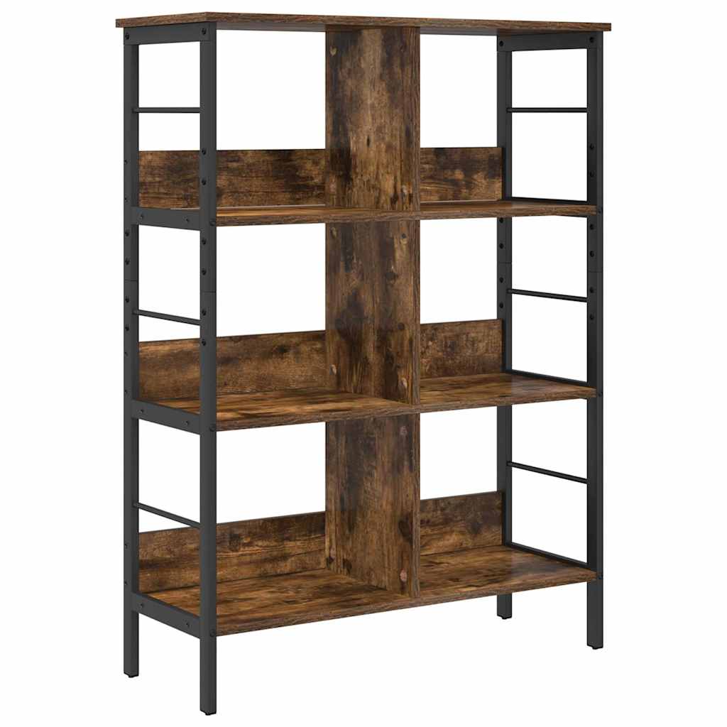 Libreria Rovere fumé 82 x 32 x 112 cm Legno multistrato | homemem39