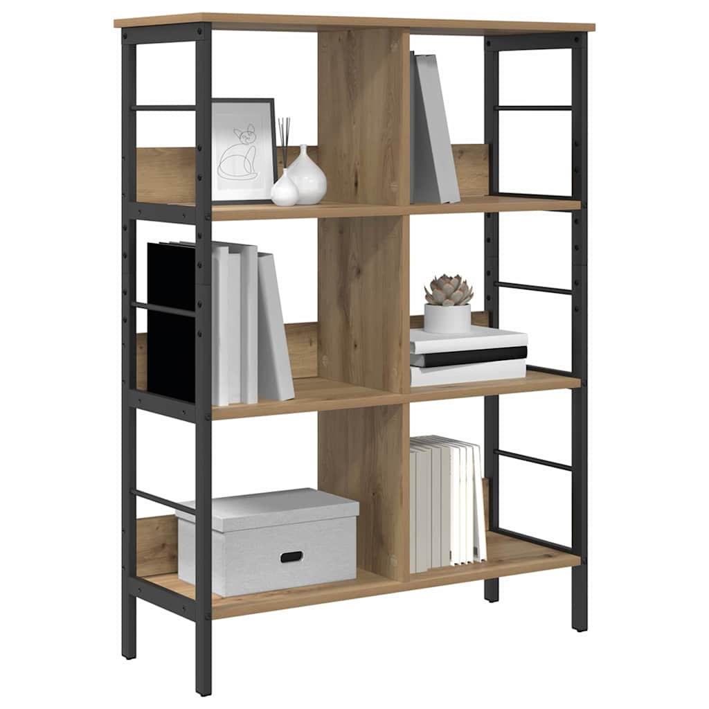 Libreria 6 livelli 82 x 32 x 112 cm Legno multistrato | homemem39