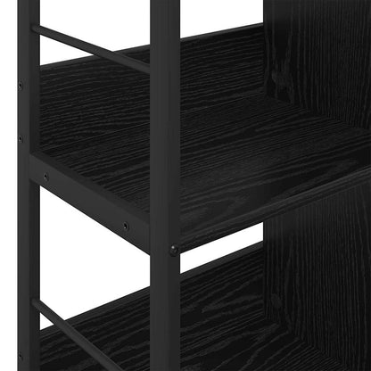 Libreria Rovere Nero 82 x 32 x 79 cm Legno multistrato | homemem39