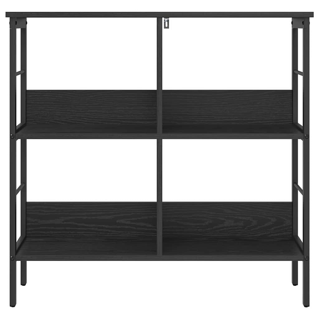 Libreria Rovere Nero 82 x 32 x 79 cm Legno multistrato | homemem39