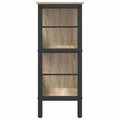 Libreria Rovere Sonoma 82 x 32 x 79 cm Legno multistrato | homemem39