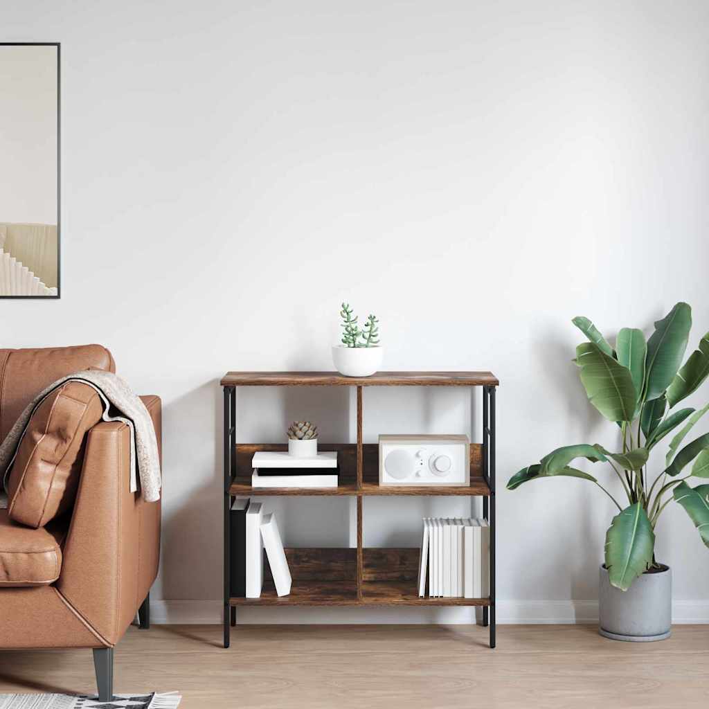 Libreria Rovere fumé 82 x 32 x 79 cm Legno multistrato | homemem39