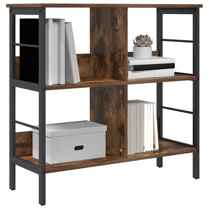 Libreria Rovere fumé 82 x 32 x 79 cm Legno multistrato | homemem39