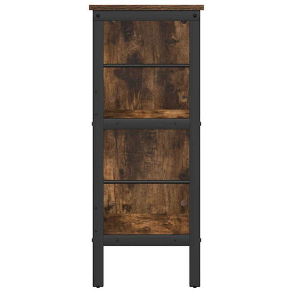Libreria Rovere fumé 82 x 32 x 79 cm Legno multistrato | homemem39