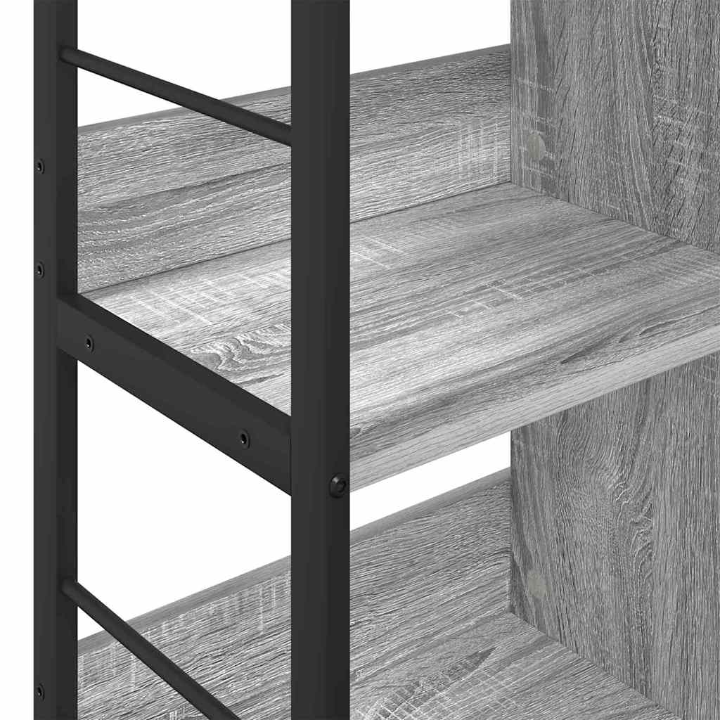 Libreria Grigio Sonoma 82 x 32 x 79 cm Legno multistrato | homemem39