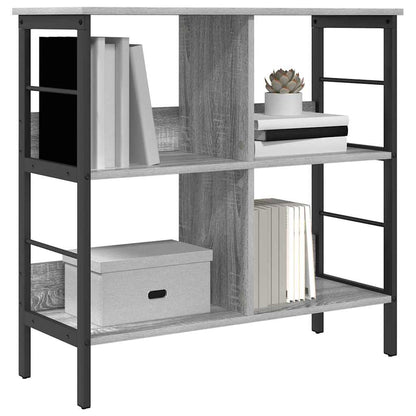 Libreria Grigio Sonoma 82 x 32 x 79 cm Legno multistrato