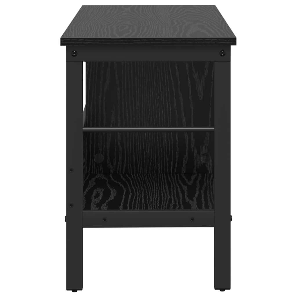 Libreria Rovere Nero 82 x 32 x 47 cm Legno multistrato | homemem39
