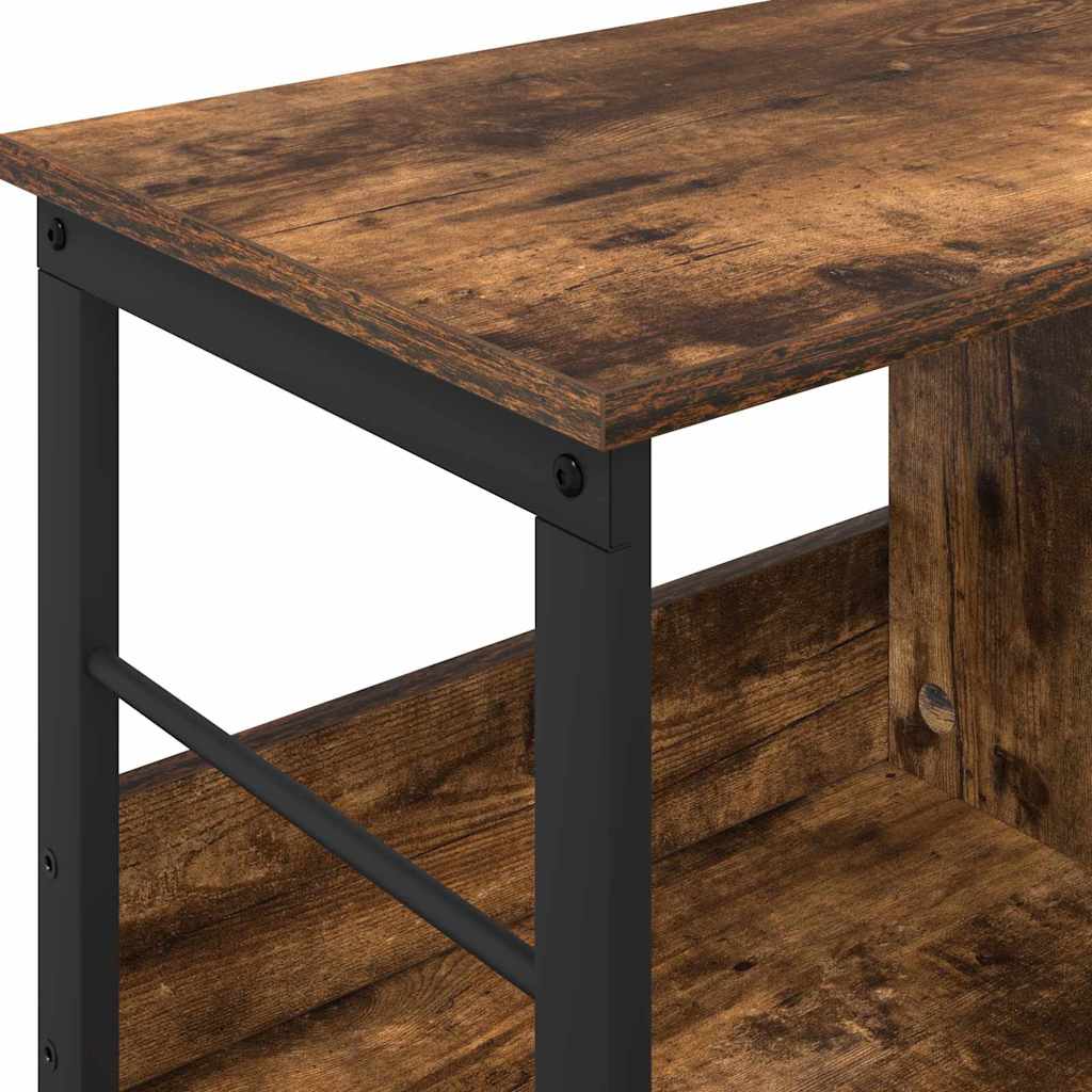 Libreria Rovere fumé 82 x 32 x 47 cm Legno multistrato | homemem39