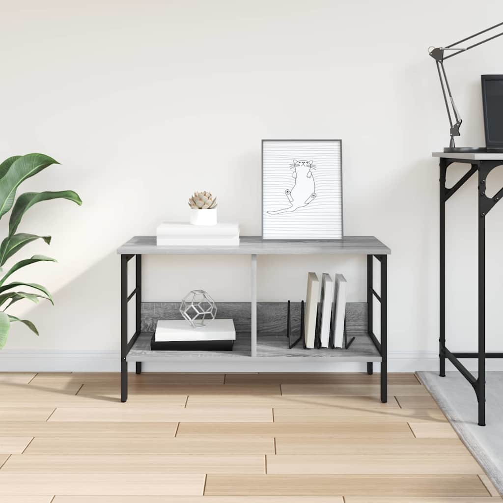 Libreria Grigio Sonoma 82 x 32 x 47 cm Legno multistrato | homemem39