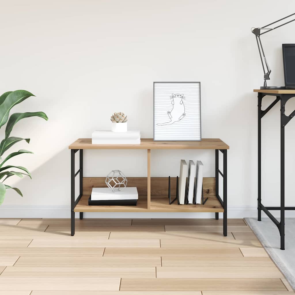 Libreria 2 livelli 82 x 32 x 47 cm Legno multistrato | homemem39