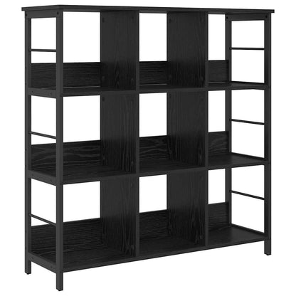 Libreria Rovere Nero 102 x 32 x 104,5 cm Legno multistrato | homemem39