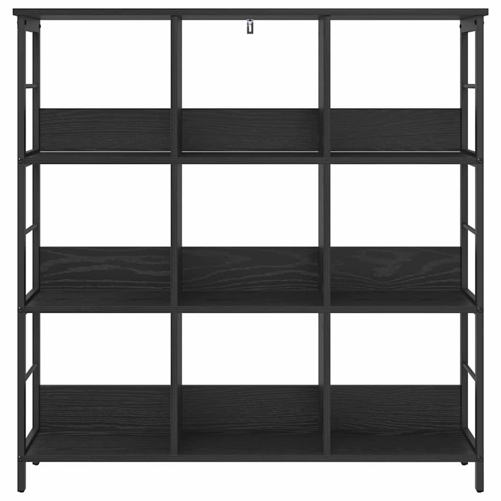 Libreria Rovere Nero 102 x 32 x 104,5 cm Legno multistrato | homemem39