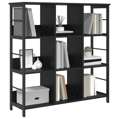 Libreria Rovere Nero 102 x 32 x 104,5 cm Legno multistrato | homemem39