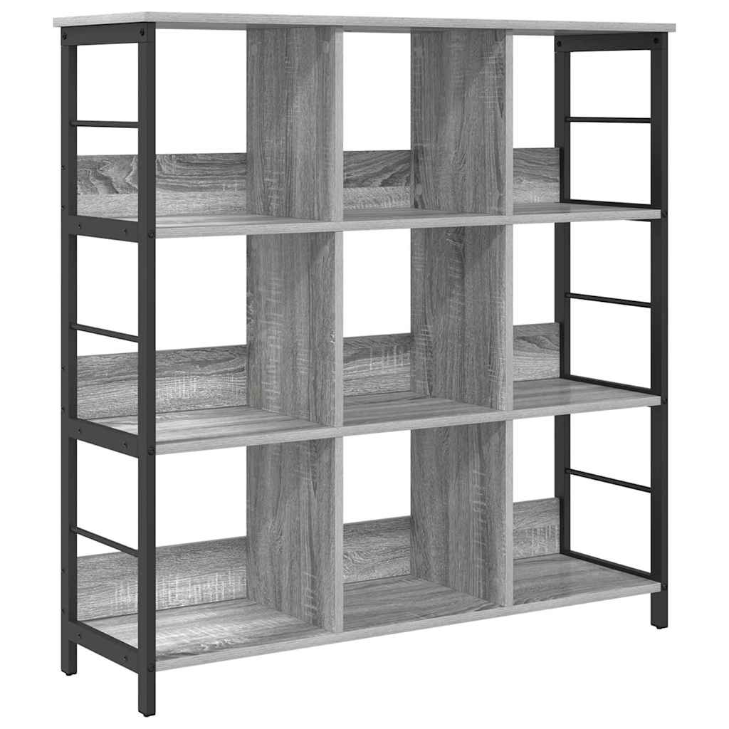 Libreria Grigio Sonoma 102 x 32 x 104,5 cm Legno multistrato | homemem39