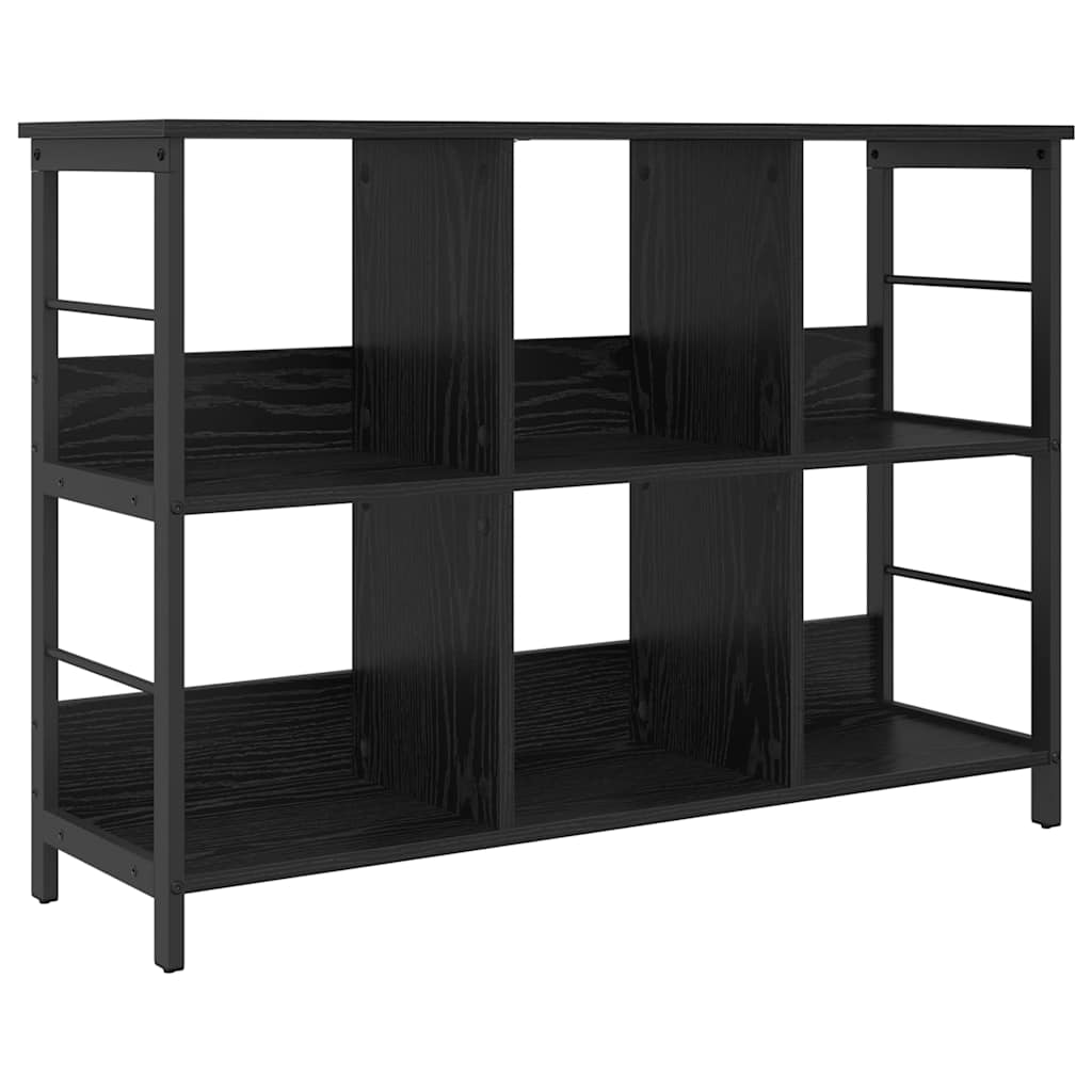 Libreria Rovere Nero 102 x 32 x 72,5 cm Legno multistrato | homemem39