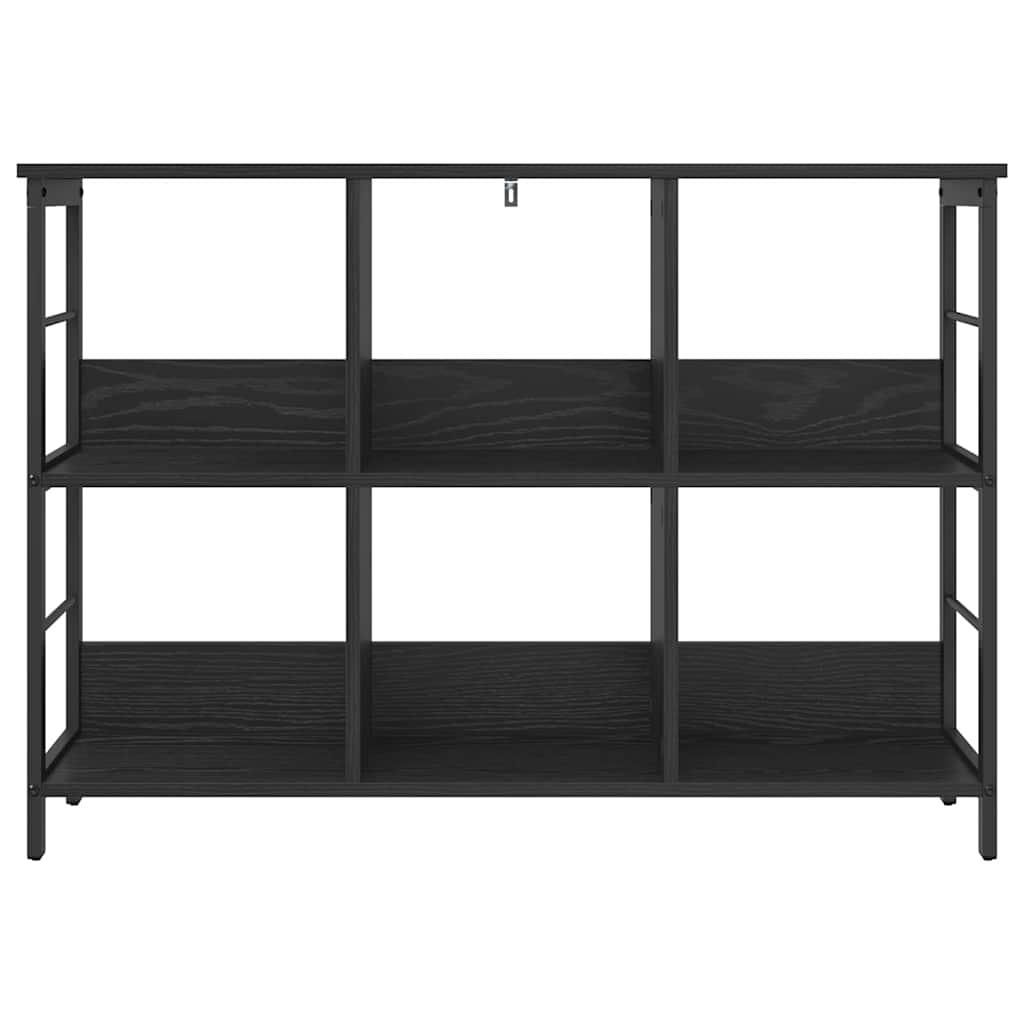 Libreria Rovere Nero 102 x 32 x 72,5 cm Legno multistrato | homemem39