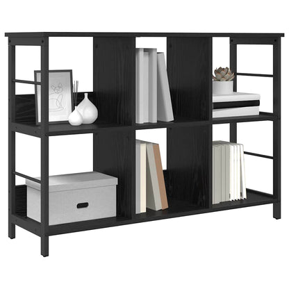 Libreria Rovere Nero 102 x 32 x 72,5 cm Legno multistrato | homemem39