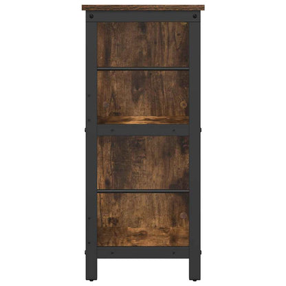 Libreria Rovere fumé 102 x 32 x 72,5 cm Legno multistrato | homemem39