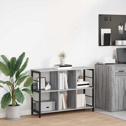 Libreria Grigio Sonoma 102 x 32 x 72,5 cm Legno multistrato | homemem39