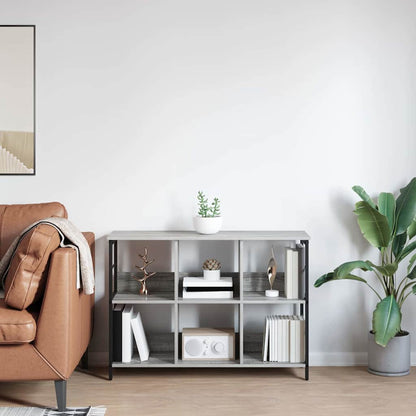 Libreria Grigio Sonoma 102 x 32 x 72,5 cm Legno multistrato | homemem39