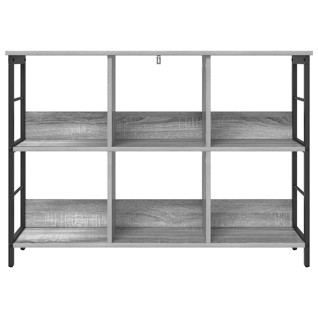 Libreria Grigio Sonoma 102 x 32 x 72,5 cm Legno multistrato | homemem39