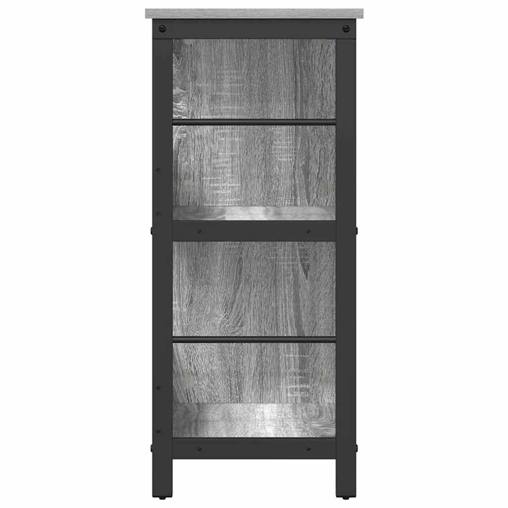 Libreria Grigio Sonoma 102 x 32 x 72,5 cm Legno multistrato | homemem39