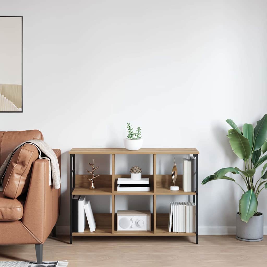 Libreria 6 livelli 102 x 32 x 72,5 cm Legno multistrato | homemem39