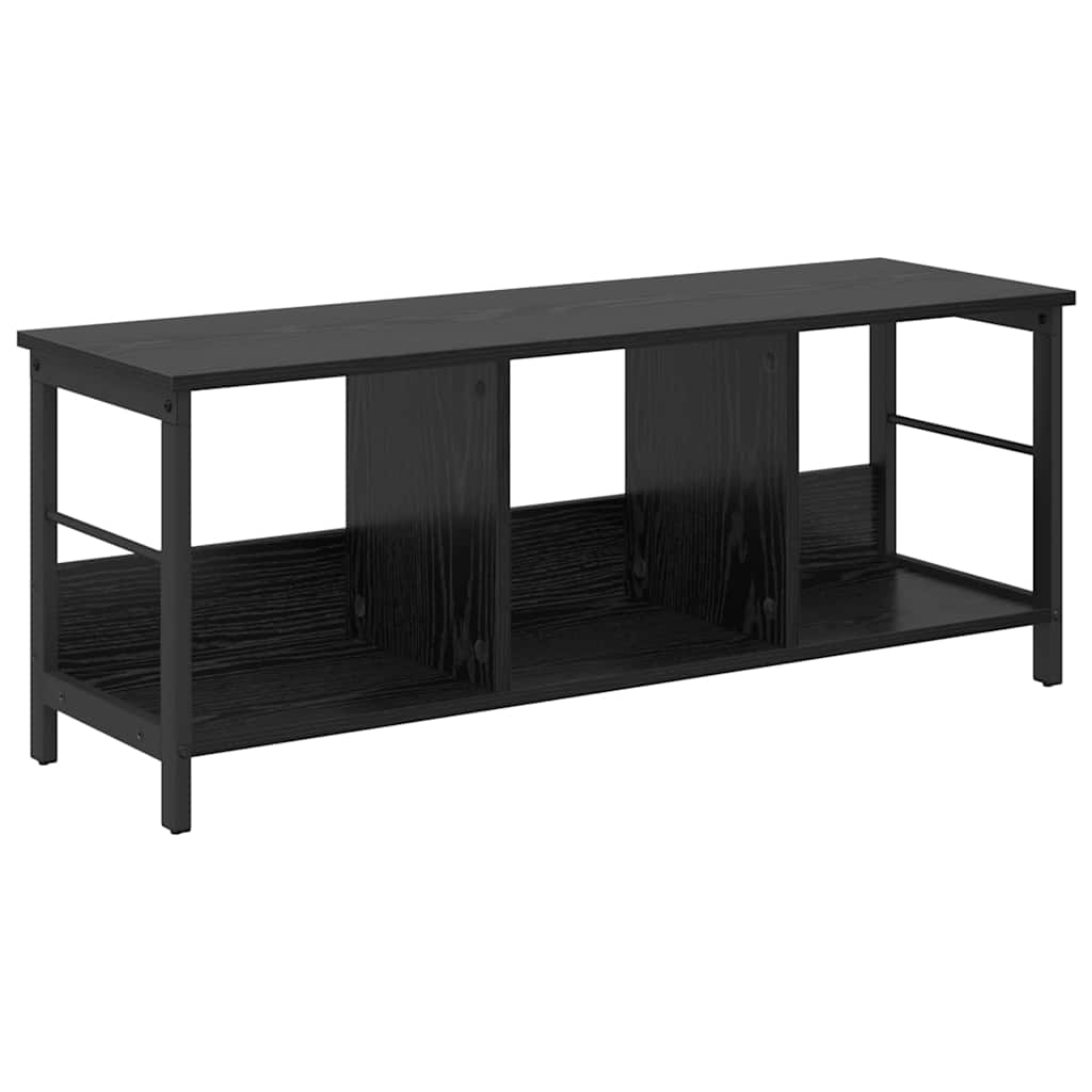 Libreria Rovere Nero 102 x 32 x 40,5 cm Legno multistrato | homemem39