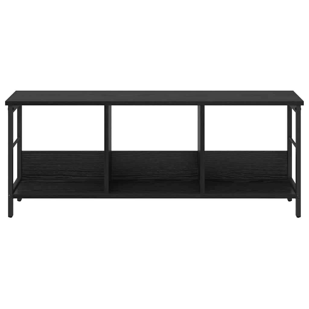 Libreria Rovere Nero 102 x 32 x 40,5 cm Legno multistrato | homemem39