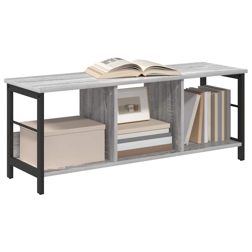 Libreria Grigio Sonoma 102 x 32 x 40,5 cm Legno multistrato | homemem39