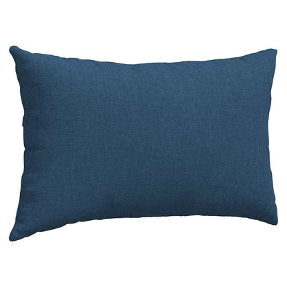 Cuscini da Divano 2 pcs Blu 50 x 30 cm Tessuto | homemem39