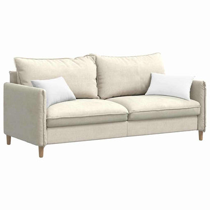 Cuscini da Divano 2 pcs Bianco 50 x 30 cm Tessuto | homemem39