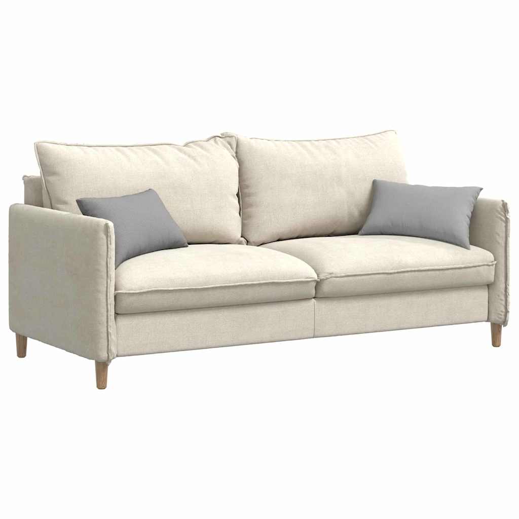 Cuscini da Divano 2 pcs Grigio Nuvola 50 x 30 cm Tessuto