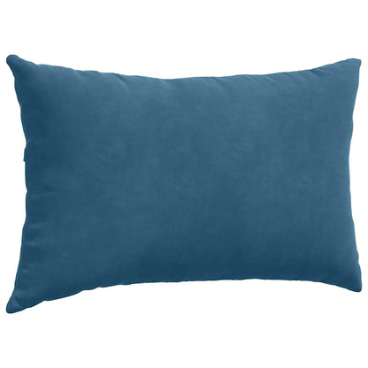 Cuscini da Divano 2 pcs Blu 50 x 30 cm Tessuto in Cords | homemem39