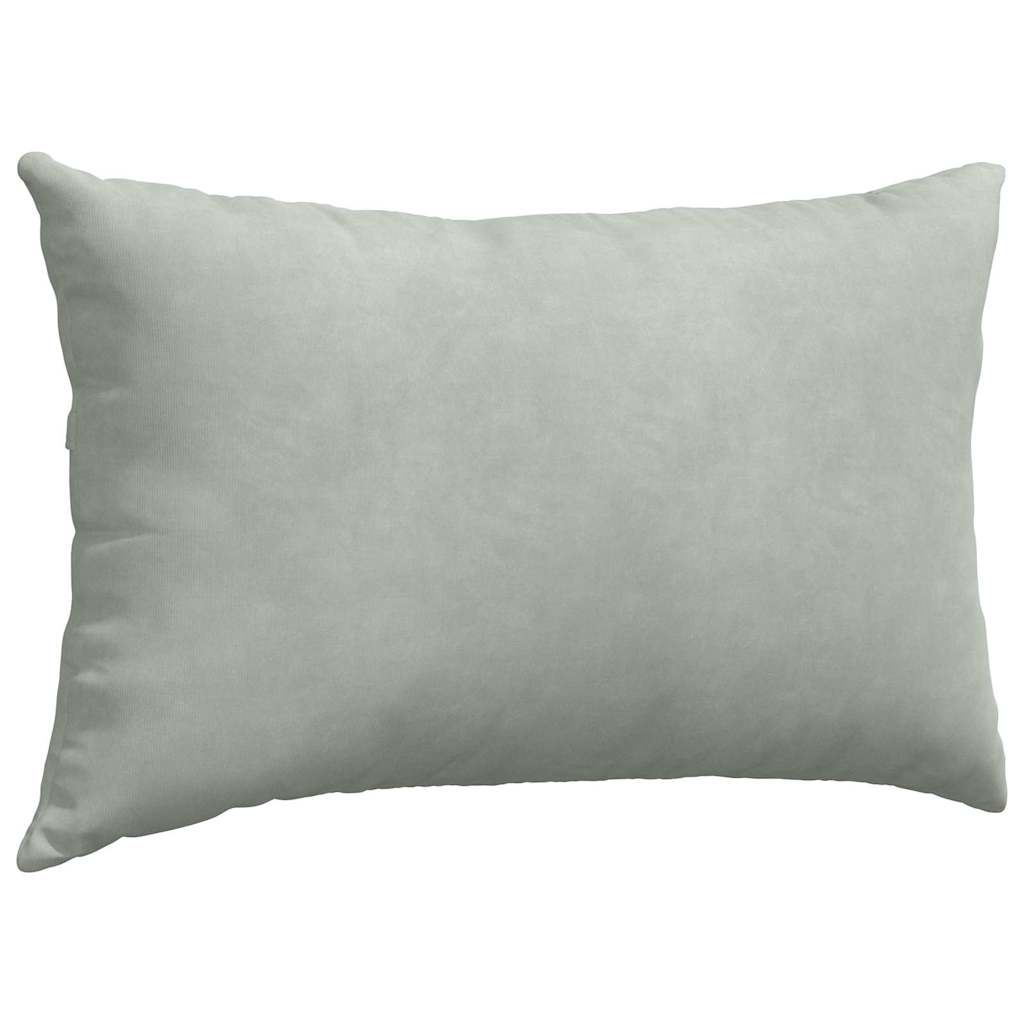 Cuscini da Divano 2 pcs Grigio chiaro 50 x 30 cm | homemem39