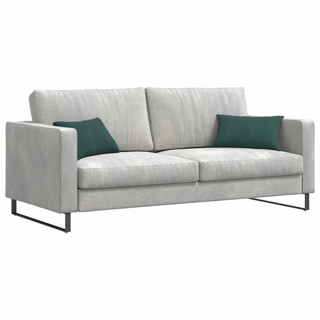 Cuscini da Divano 2 pcs Verde scuro 50 x 30 cm Tessuto in Cords | homemem39