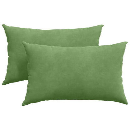 Cuscini da Divano 2 pcs Verde chiaro 50 x 30 cm | homemem39
