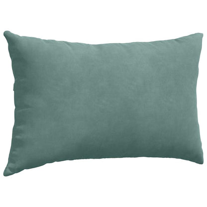 Cuscini da Divano 2 pcs Verde Mare 50 x 30 cm Tessuto in Cords