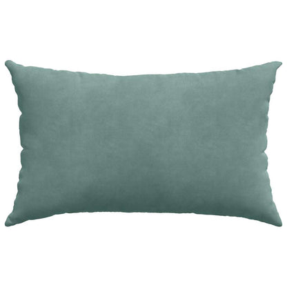 Cuscini da Divano 2 pcs Verde Mare 50 x 30 cm Tessuto in Cords | homemem39