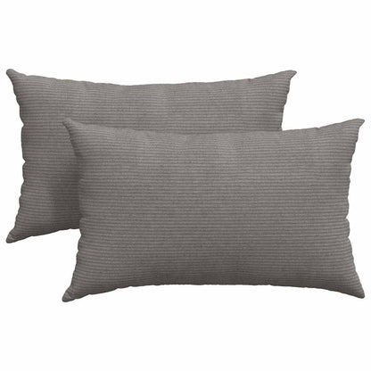 Cuscini da Divano 2 pcs Grigio chiaro 50 x 30 cm | homemem39