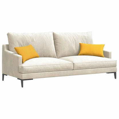 Cuscini da Divano 2 pcs Giallo Chiaro 50 x 30 cm | homemem39