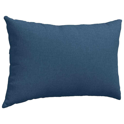 Cuscini da Divano 2 pcs Blu 60 x 40 cm Tessuto | homemem39